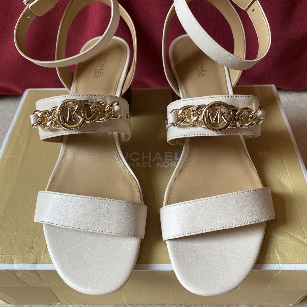 Michael Kors Leather Sandals New in Box